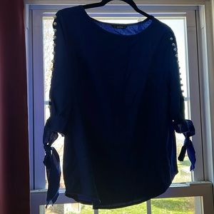 Blue & Pearl SHEIN Blouse Shirt GUC
